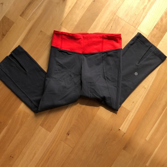 lululemon athletica Pants - Cropped, mid-rise, lululemon leggings!